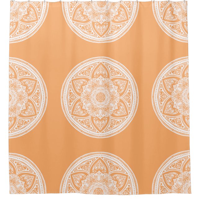 Rideaux De Douche Melon Mandala (Devant)