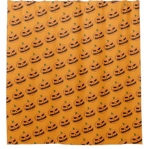 Rideaux De Douche Menacer Jack O'Lantern Halloween