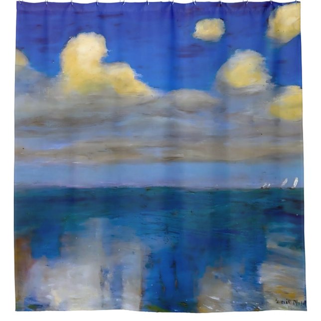 Rideaux De Douche Mer | Emil Nolde | (Devant)