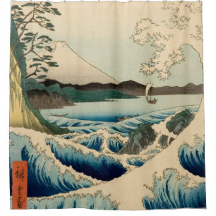 Rideaux De Douche Mer japonaise de Satta Hiroshige Art