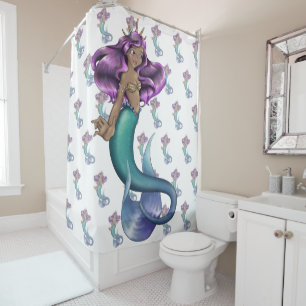 Rideaux De Douche Mermaid Iole