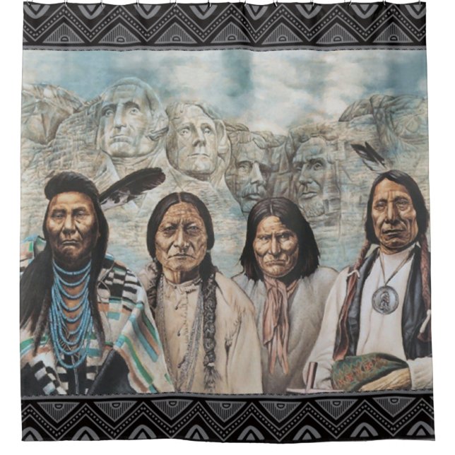 Rideaux De Douche Mes pères fondateurs (Devant)