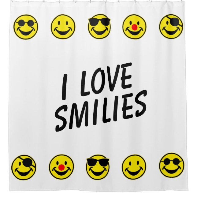 Rideaux De Douche MICRO jaune amusant + votre dos. & idées (Devant)