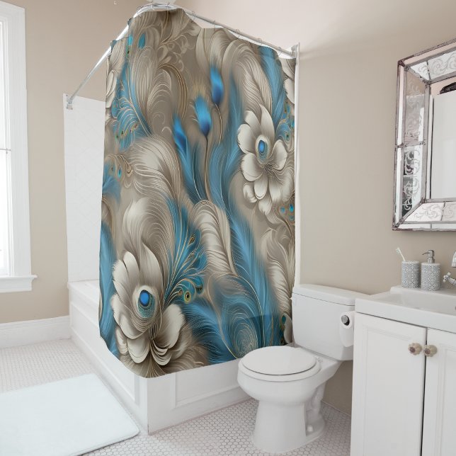 Rideaux De Douche Mirage perdu (Lost Mirage Shower Curtain
)