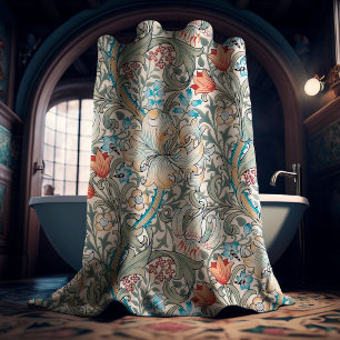 Rideaux De Douche Modèle floral Art nouveau de lys de William Morris