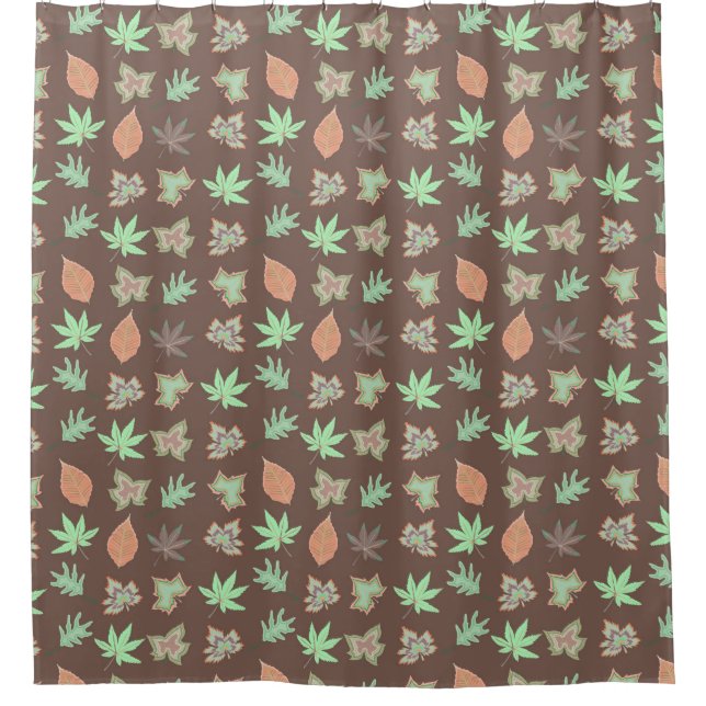 Rideaux De Douche Modèle floral fillette (Devant)