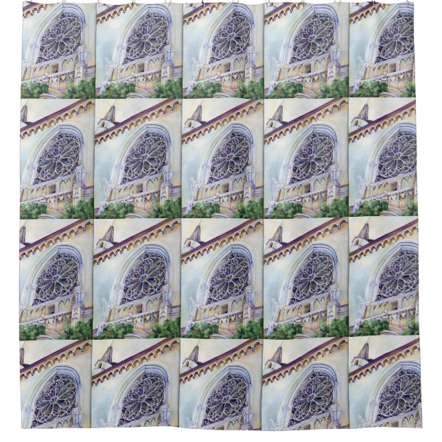 Rideaux De Douche Moment à Budapest (Devant)