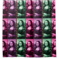 Mona Lisa Poster de animal rose rose violet