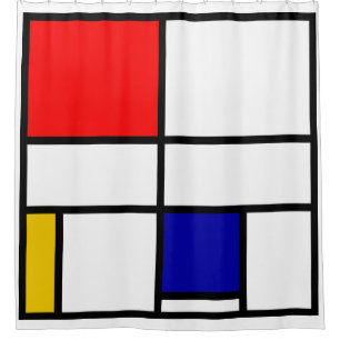 Rideaux De Douche Mondrian 3