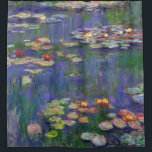 Rideaux De Douche Monet Water Lilies Chef-d'oeuvre Peinture<br><div class="desc">Monet Water Lilies - Ce tableau Monet classique a été peint par Claude Monet en 1916. Il fait partie de sa célèbre collection de nénuphars où il peint dans son jardin à Giverney,  France. Un tableau de chef-d'oeuvre.</div>