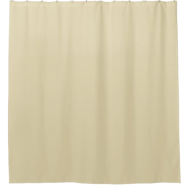 Rideaux De Douche Monochrome sand yellow. (Devant)