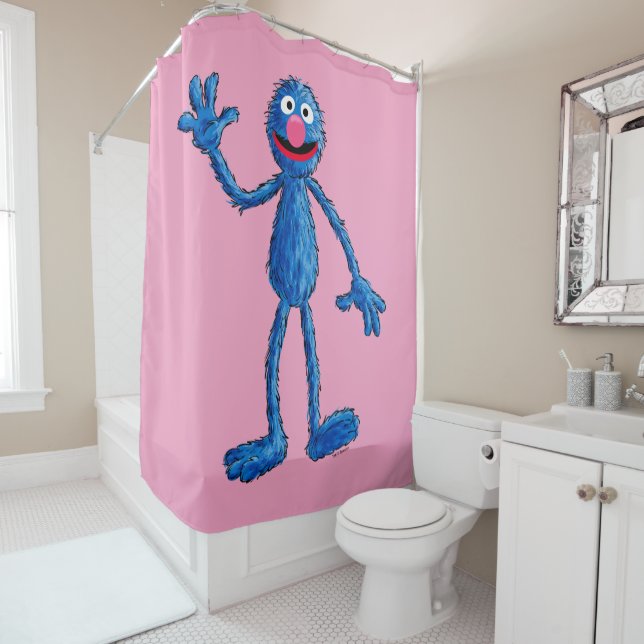 Rideaux De Douche Monster à la fin de cette histoire | Grover (En situation)