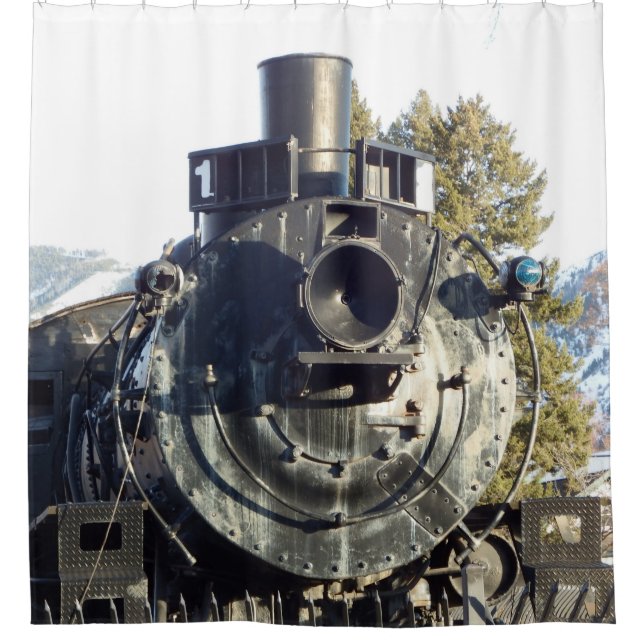 Rideaux De Douche Moteur de train (Devant)