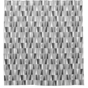 Rideaux De Douche Motif abstrait 070721 - Nuances de gris