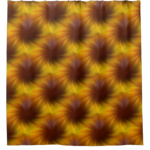 Rideaux De Douche Motif Abstrait Brown