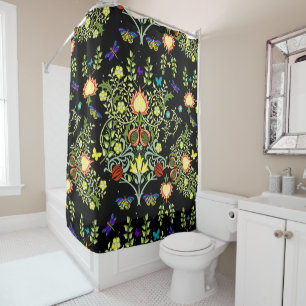 Rideaux De Douche Motif Arts And Crafts de William Morris 