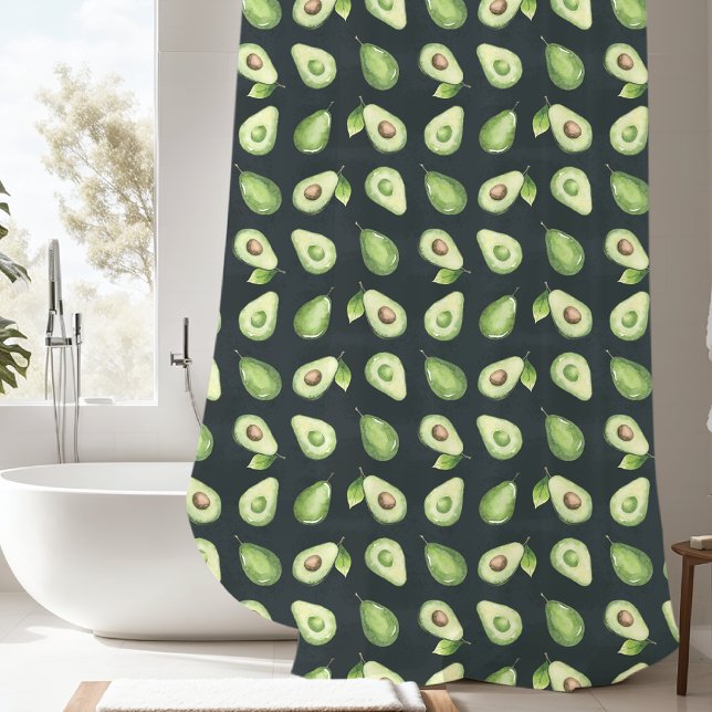 Rideaux De Douche Motif Avacado (Créateur téléchargé)