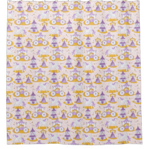 Rideaux De Douche motif avec une princesse