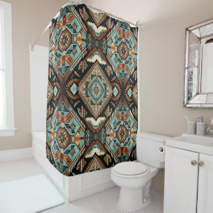 Rideaux De Douche Motif Boho occidental