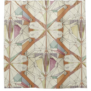 Rideaux De Douche Motif créatif Origami