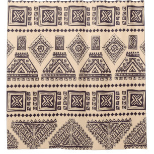 Rideaux De Douche Motif d'affaires tribal, ethnique, vintage