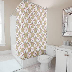 Rideaux De Douche Motif de baseball