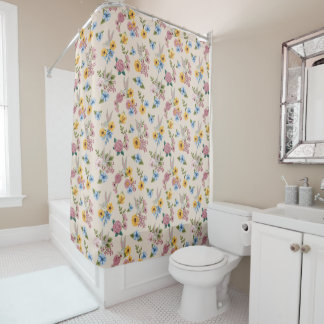 Rideaux De Douche Motif de broderie floral BUGS BUNNY™
