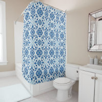 Motif de carreaux bleu azulejos Vintage