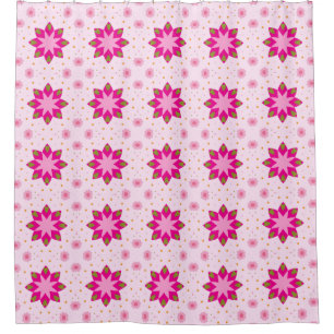 Rideaux De Douche Motif de confettis de fleurs