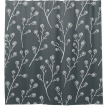 Motif de fleurs sauvages blanches