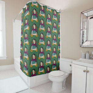 Rideaux De Douche Motif de Frida Kahlo MI Mexique Lindo