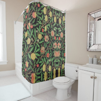 Rideaux De Douche Motif de fruit de William Morris Vintage