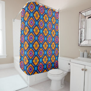 Rideaux De Douche Motif de kaléidoscope coloré