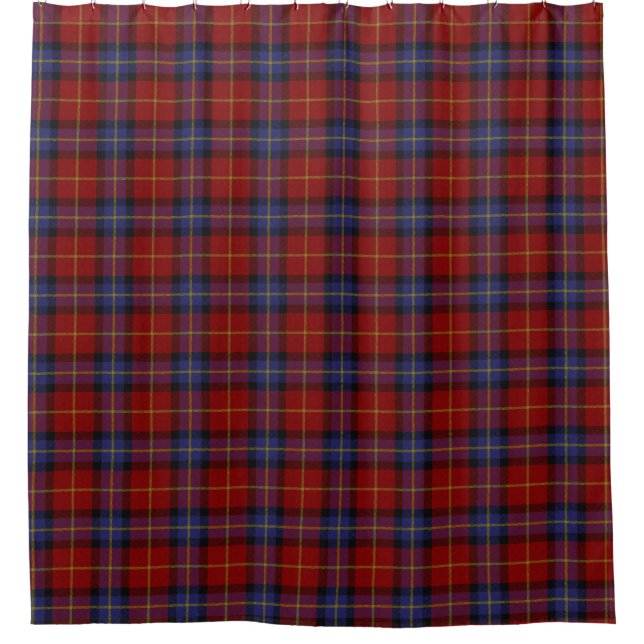 Rideaux De Douche Motif de tartan (Devant)