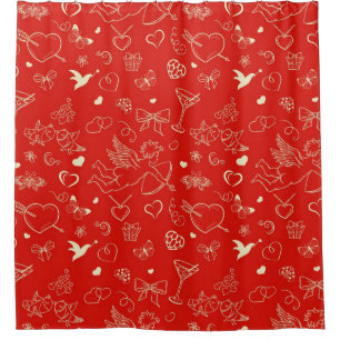 Rideaux De Douche Motif de Valentine