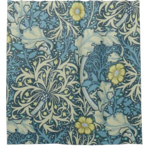 Rideaux De Douche Motif des algues de William Morris