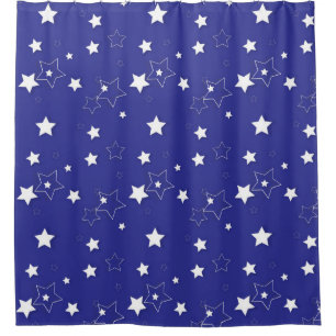 Rideaux De Douche Motif d'étoiles