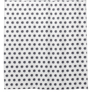Rideaux De Douche Motif d'image élégante Diamond Gem Facturé