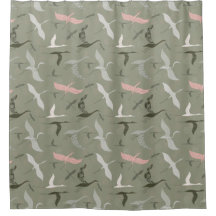 Motif d'oiseaux volants mignons