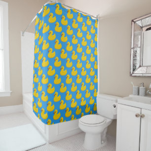 Rideaux De Douche Motif en caoutchouc de Duckies