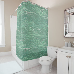 Rideaux De Douche Motif en marbre Abstrait moderne