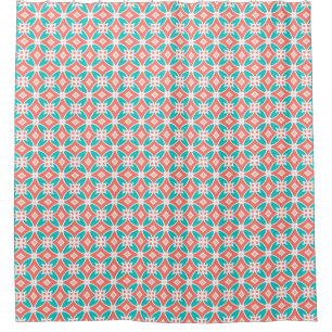Rideaux De Douche Motif ethnique multicolore