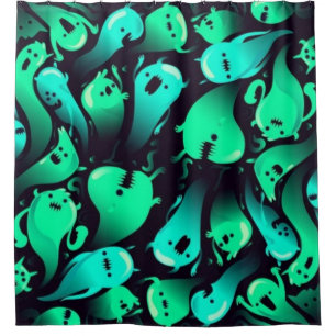 Rideaux De Douche Motif fantôme