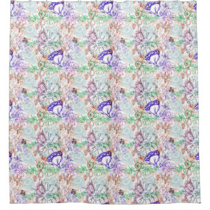 Rideaux De Douche Motif floral 9