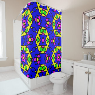 Rideaux De Douche Motif Geo 8