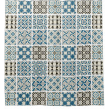 motif géométrique marocain coloré