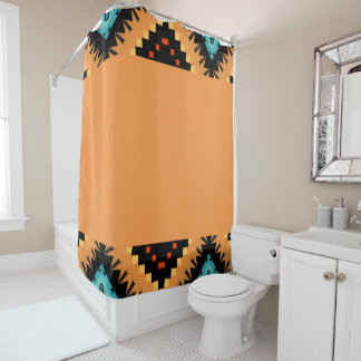 Rideaux De Douche Motif Gras Saffron 2