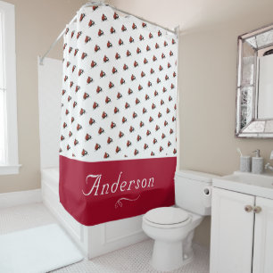 Rideaux De Douche Motif Ladybug personnalisé