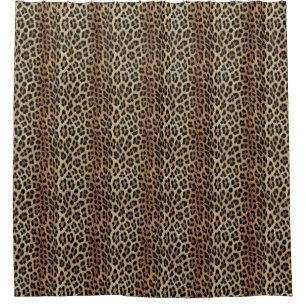 Rideaux De Douche Motif léopard, tigre, peau de léopard, tendance,