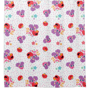 Rideaux De Douche Motif mignon d'Abby et d'Elmo 2